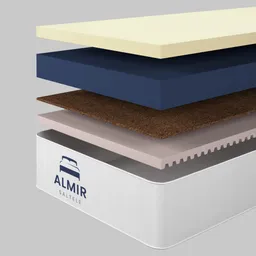 Saltea Ortopedica Almir Memory 7 Zone 80x200