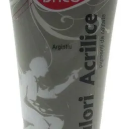 Vopsele de artă Daco Acrylic Silver 200ml (CU3200AG)