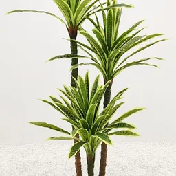 Floare decorativă Metalux 300-7 Green