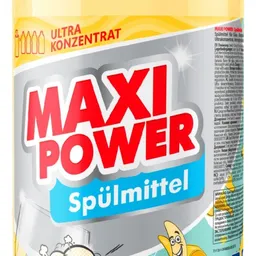 Gel pentru vesela MAXI POWER Banana, 1 l