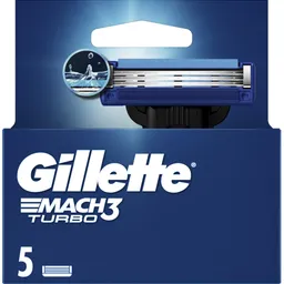 Gillette Mach3 Turbo 3D 5psc