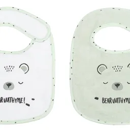 Set de baveți Kikka Boo Bear with me Mint 2pcs (31104010067)