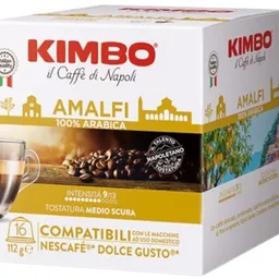 Capsule pentru aparatele de cafea Kimbo Dolce Gusto Amalfi 16x7g