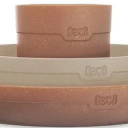 Set de vase cu o cană Lovi Granola Beige (21/532)