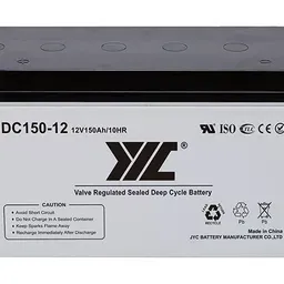Bateria acumulatorului JYC DC150-12