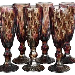 Set pahare Nova Ceramics 200ml Red 6pcs