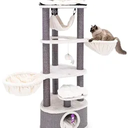 Ansamblu pentru pisici Petrebels Kings & Queens Catharina 160 Cream (431193)