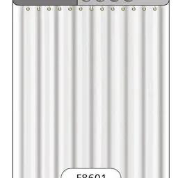 Perdele de duş Aquaplus F 8601 (180x180cm) White