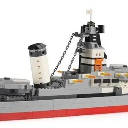 Set de construcție Wange Battleship 774pcs