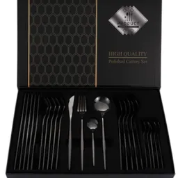 Set tacâmuri Product Polished Cutlery Gold 24pcs