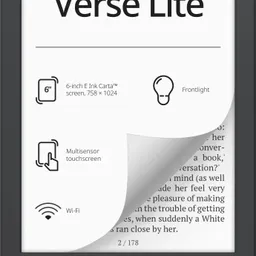 EBook POCKETBOOK PocketBook 619 Verse Lite, Mist Gray, 6" E Ink