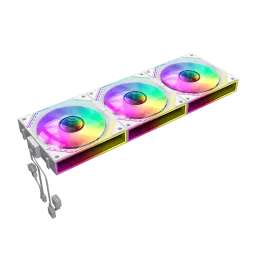 PC Case Fan GAMEMAX FN12A-S3I, 3x120mm fan set, Daisy-Chain, ARGB, 26 LED, 9 Blades, PWM, <31.21dB, 49.54 CFM, 800-1600RPM, FDB, 4pin, Black