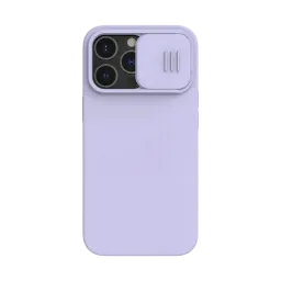 Nillkin iPhone 13 Pro, CamShield Silky Silicone, Misty Purple