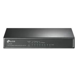 8-port 10/100M TP-Link PoE Switch, TL-SF1008P, 4x PoE ports, 66W Budget, steel case