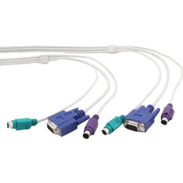 Cablu KVM Gembird CC-KVM-10 Gri