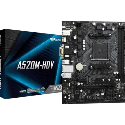 Placă de bază ASRock A520M-HDV AM4 Micro-ATX