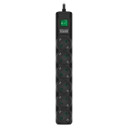 Prelungitor electric SVEN SF-06E-16 Negru