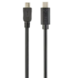 Cablu încărcare și sincronizare Cablexpert CCP-USB2-mBMCM-1M Negru