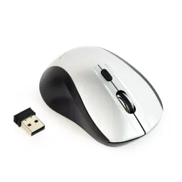 Mouse Wireless Gembird MUSW-4B-02-BS Black/Silver