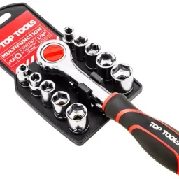 Set cheie cu clichet Top Tools 38D147 (10 buc 1/4")