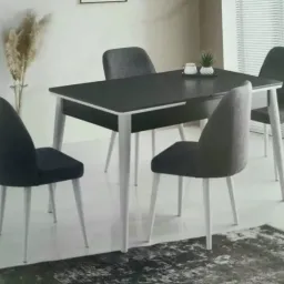 Scaun FabrikHome Luna (Sur/picioruse albe)