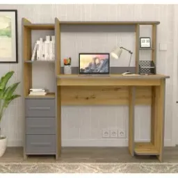 Masa p/u calculator Yasen Sinus (stejar artizan/gri grafit)