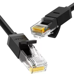 Patchcord UGREEN NW102, Cable RJ45 U/UTP Cat,6 1.5m (60545), Black