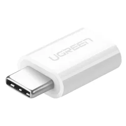 Adaptor UGREEN USB-C/Micro USB, White (30154)