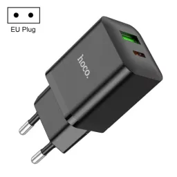 Adaptor de retea HOCO N28 Founder PD20W+QC3.0 (EU), black