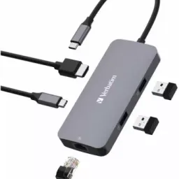 Adaptor Multiport Verbatim 5in1 VER_32150