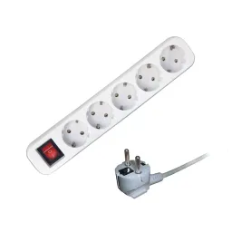 Filtru de retea TehElectro SV PRO 105B 5prize+buton 3m (26103)