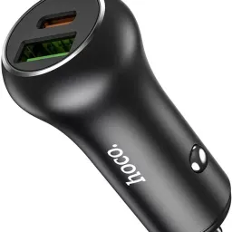 Incarcator auto HOCO Z38 Resolute, Black