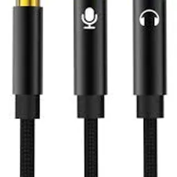 Adaptor audio XO NB-R197 2-in-1, Black