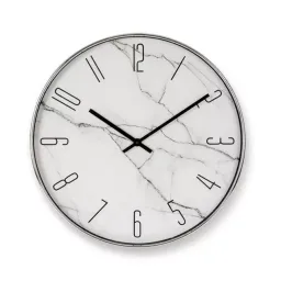Ceas de perete Vicko Marble argint 50 cm,(1190-00001)