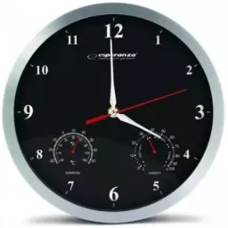 Ceas de perete Esperanza Washington EHC008K black, 30 cm