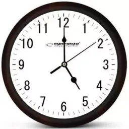 Ceas de perete Esperanza Los Angeles EHC015W white, 30 cm