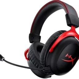 Casti HYPERX Cloud II Wireless, Black/Red (4P5K4AA)