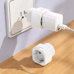 Adaptor de retea XO AC20 US to EU, White