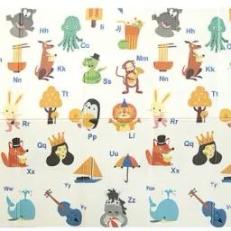 Covoras de joaca p/u copii Alphabet/Lion 150x200 FM-231103