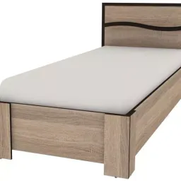 Pat Yasen Geneva 80x200 cm, (stejar sonoma trufa/wenge maria) +suport