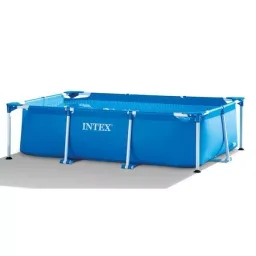 Piscina Intex Rectangular Frame 260x160x65 cm, 2282 l, cadru metalic (28271)