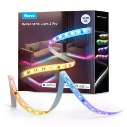 Bandă de lumină TV GOVEE RGBICWW LED Strip Light 2 Pro 5m, (H61F53D1)