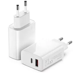 Incarcator Helmet Wall Charger USB/Type C PD QC3.0 (HMT-WC20WWH), White