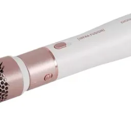 Uscator de par cu perie rotativa Polaris PHSB 1214Mi Alb/Aur Roz