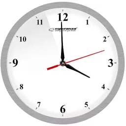 Ceas de perete Esperanza Detroit EHC009W white, 30 cm