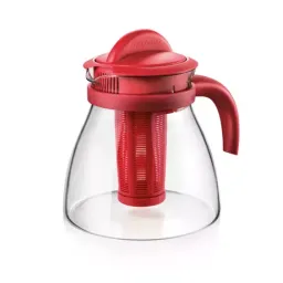 Ceainic p/u infuzie Tescoma Monte Carlo 647110.20 1500ml, rosu