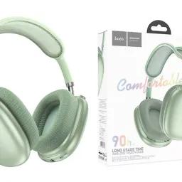 Casti Bluetooth HOCO W55 Pleasing BT, Green