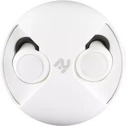 Casti Wireless 2E RainDrops Light True EBTWRDLWT White