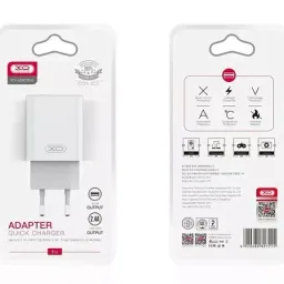 Incarcator XO L85C EU double USB 2.4A, White