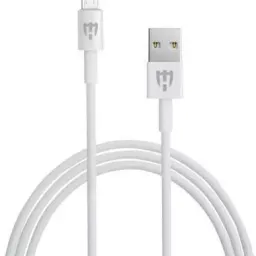 Cablu USB Helmet USB/microUSB Basic 2.1A 1m, White (HMT-CUMBWH)